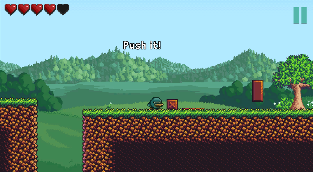 Melovia Screenshot - Push puzzle
